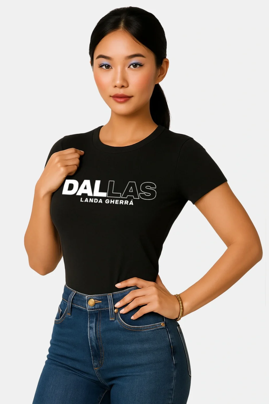 Dallas Crew Neck Tee - Image 4